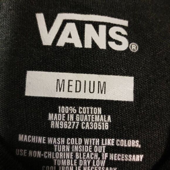 Vans Off The Wall Crop Short Sleeve T-Shirt -D - Picture 4 of 4